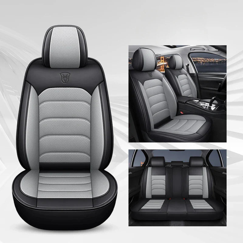 Custom-Fit Nappa Leather Car Seat Covers