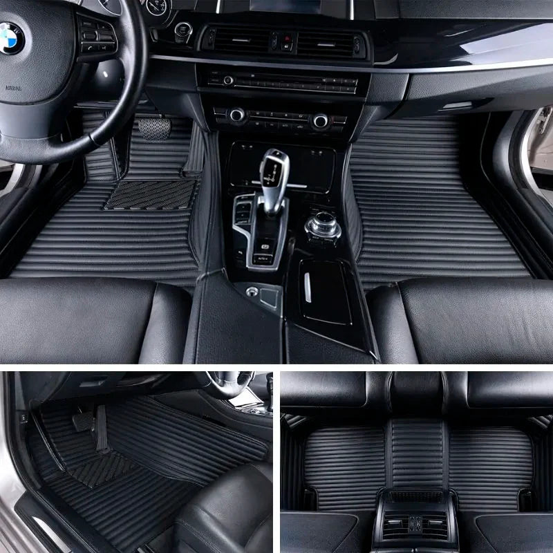 Black with Beige stitching