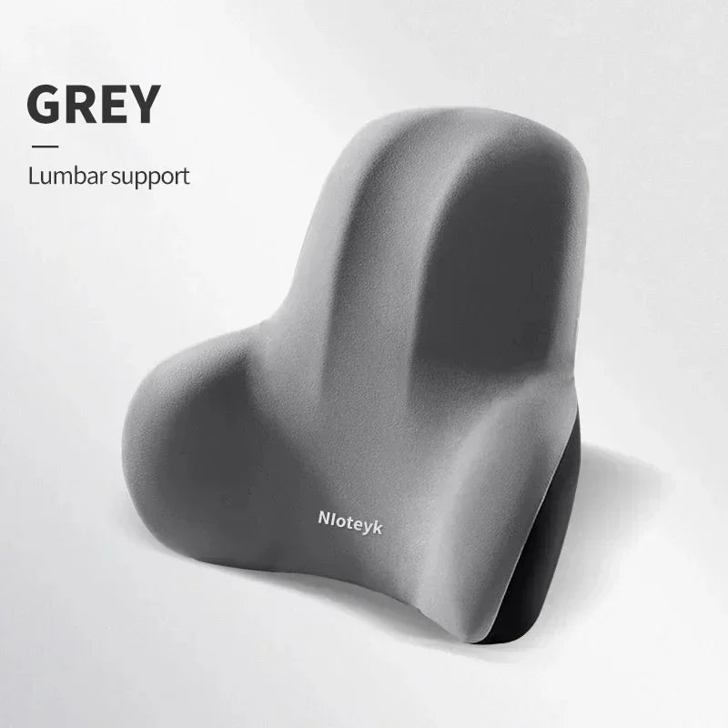 Premium Car Headrest and Lumbar Support Pillows