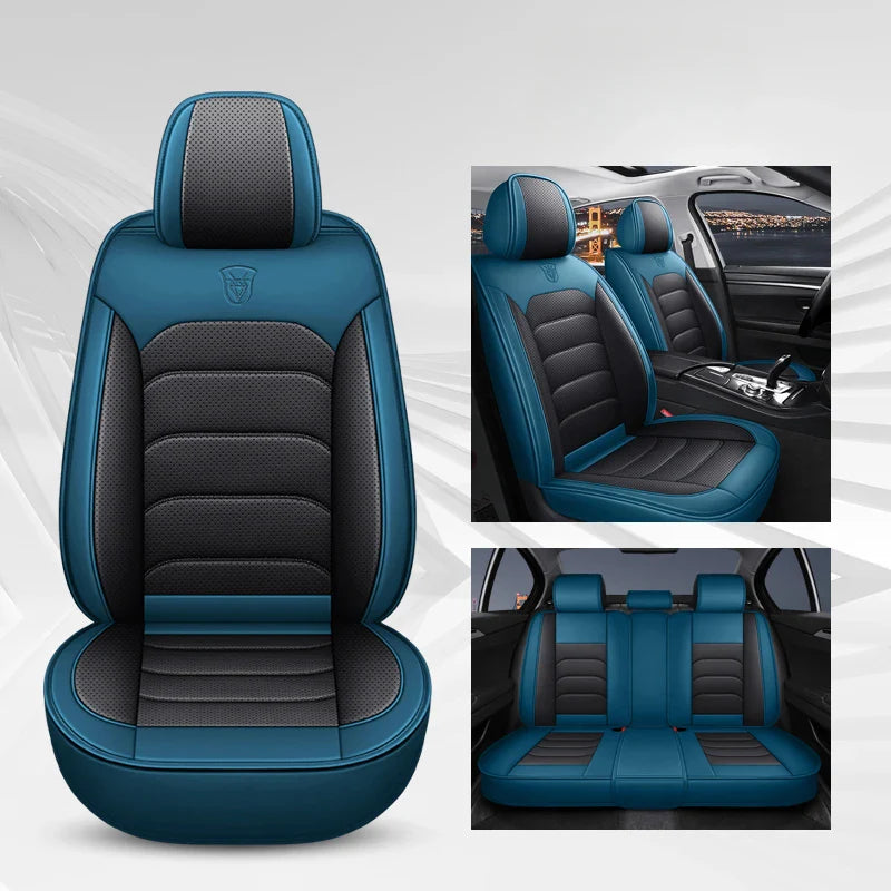 Custom-Fit Nappa Leather Car Seat Covers